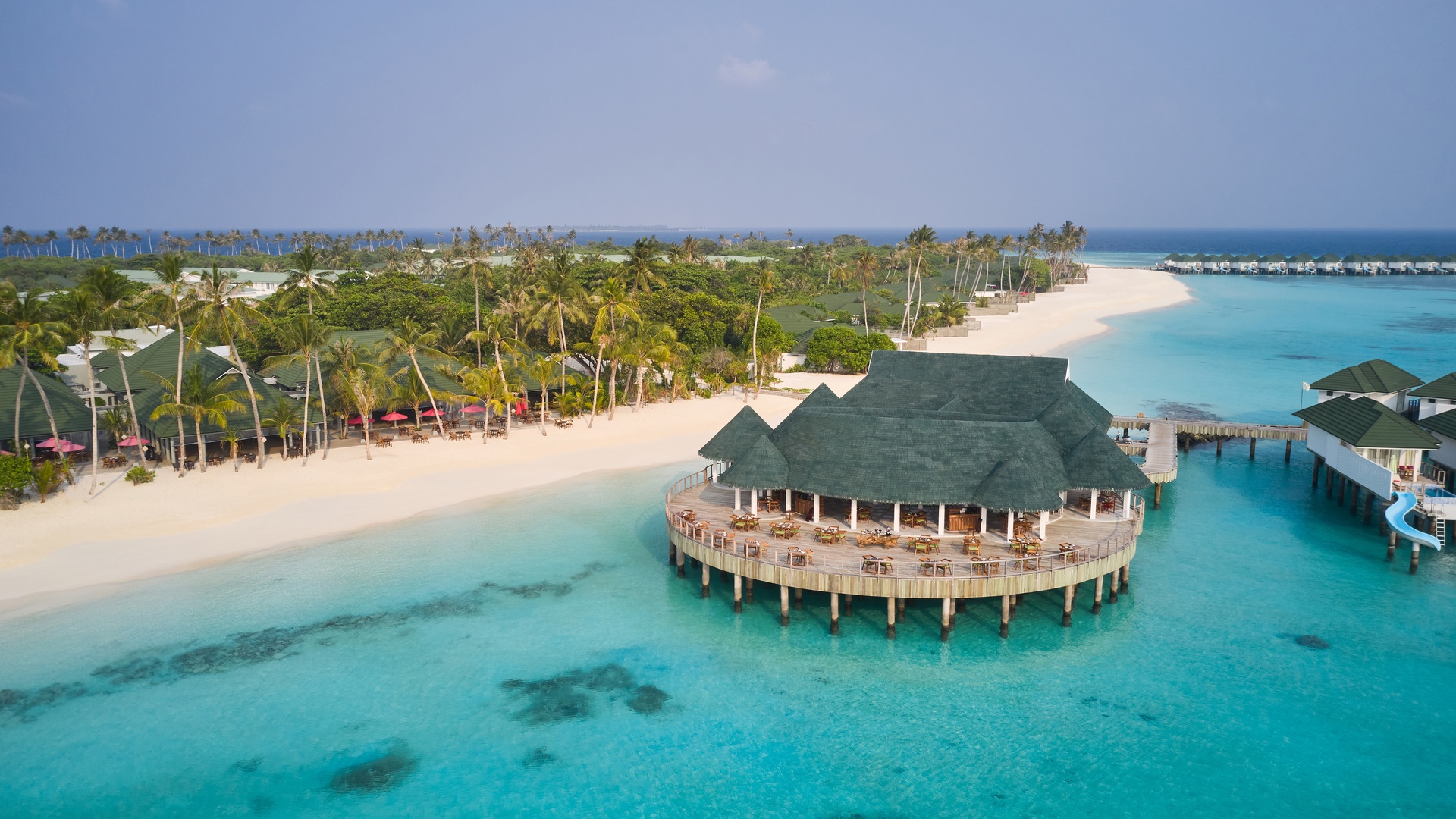 Siyam World Maldives resort view