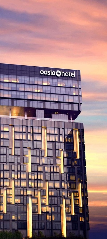 Oasia Hotel Novena in Singapore exterior