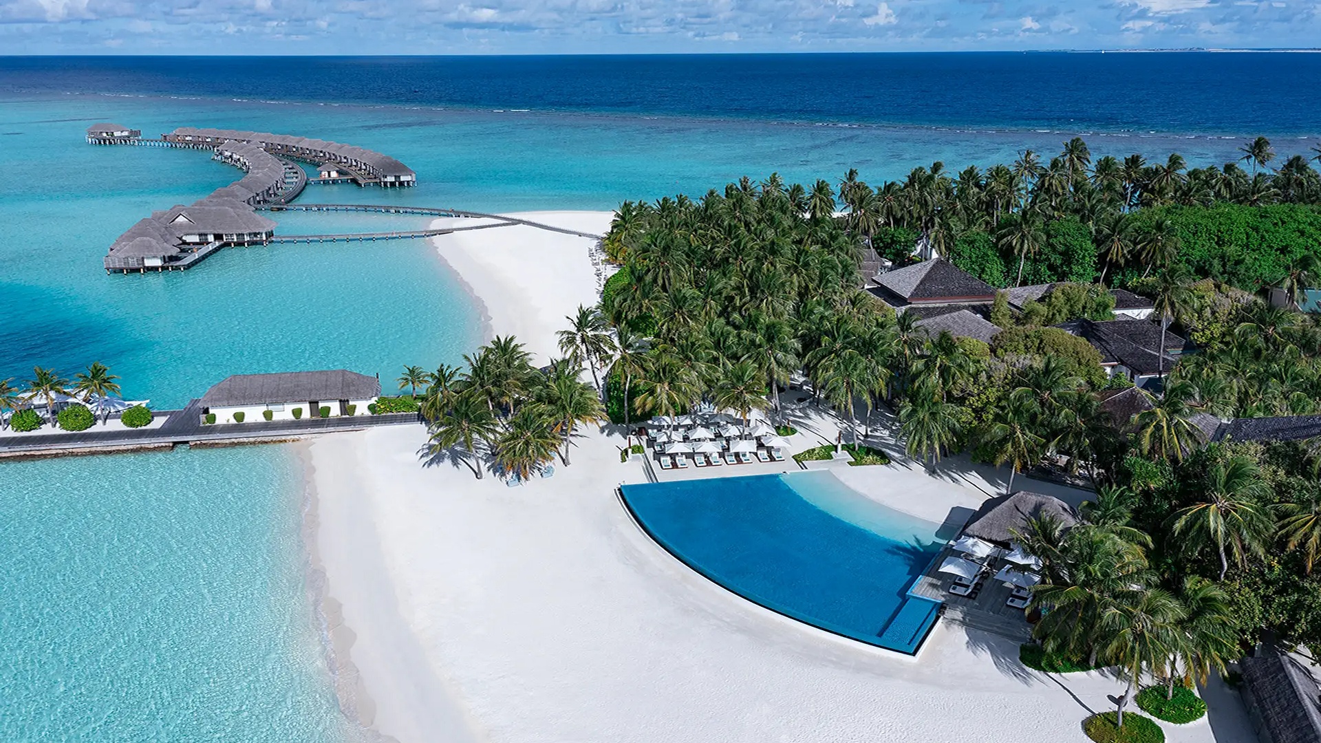 Velassaru Maldives aerial view