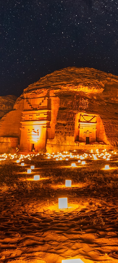 The Lonely Castle in AlUla, Saudi Arabia