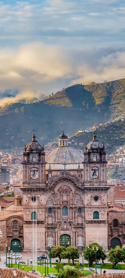 the Plaza de Armas in Cusco, Peru