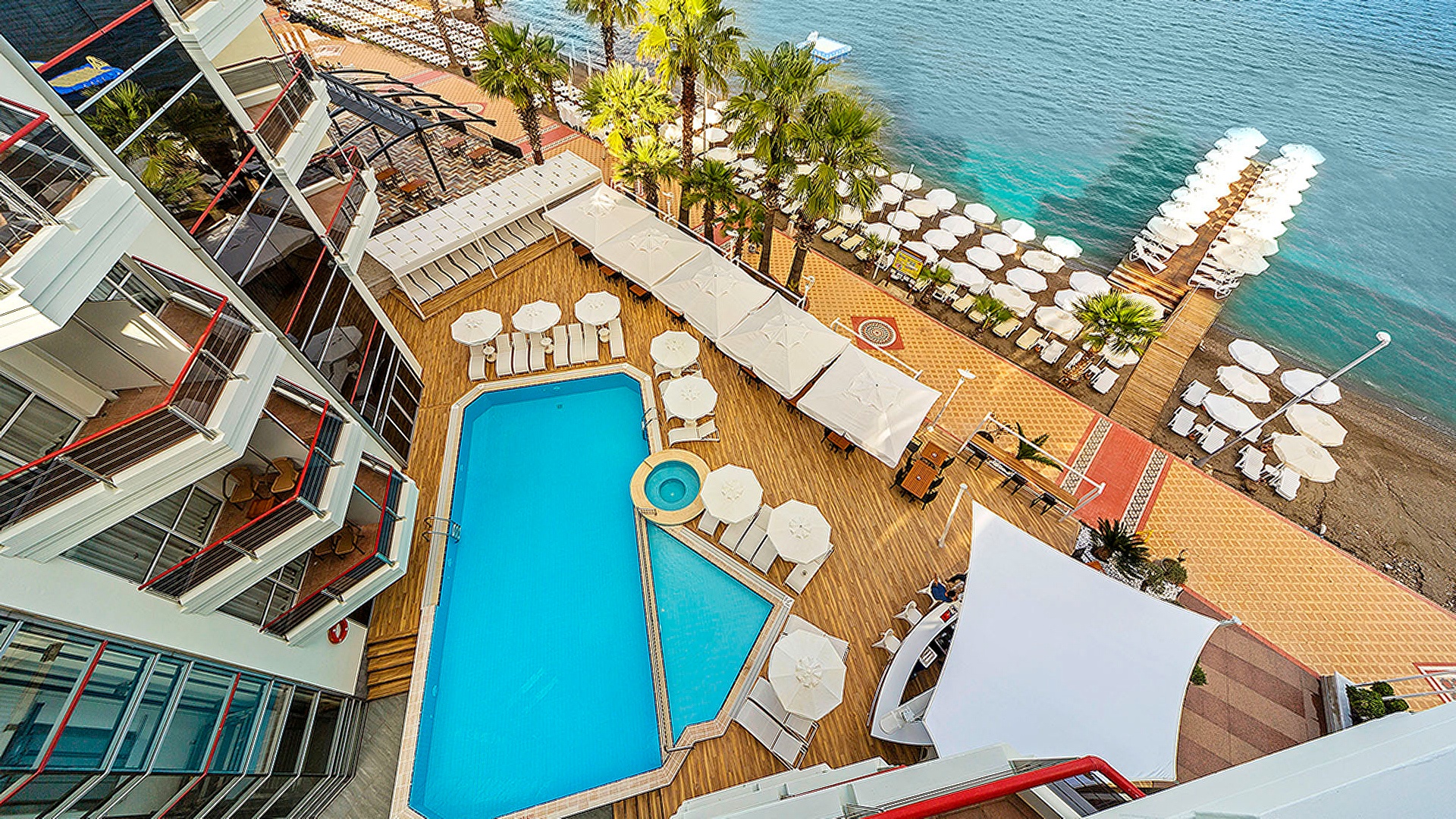 Pool at Poseidon Hotel Marmaris 