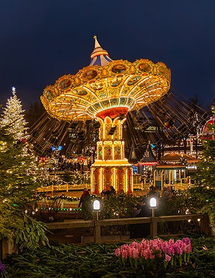 Tivoli Gardens in Copenhagen