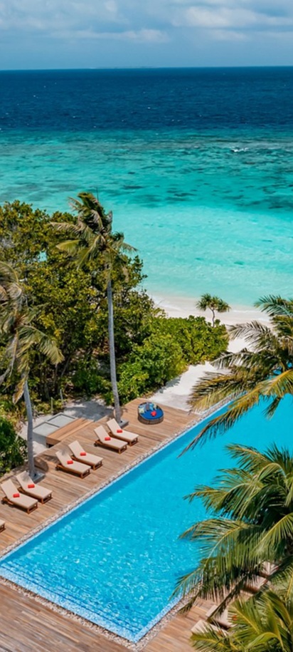 Siyam World Maldives pool view