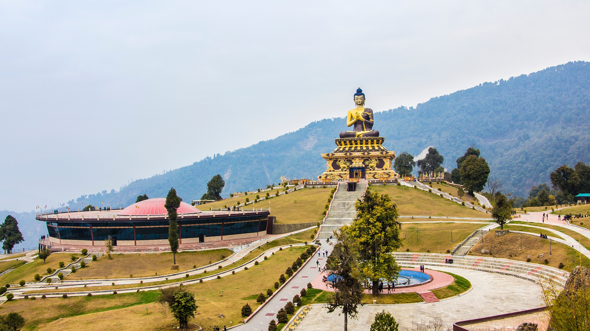 Buddha Park in Ravangla, Sikkim, India