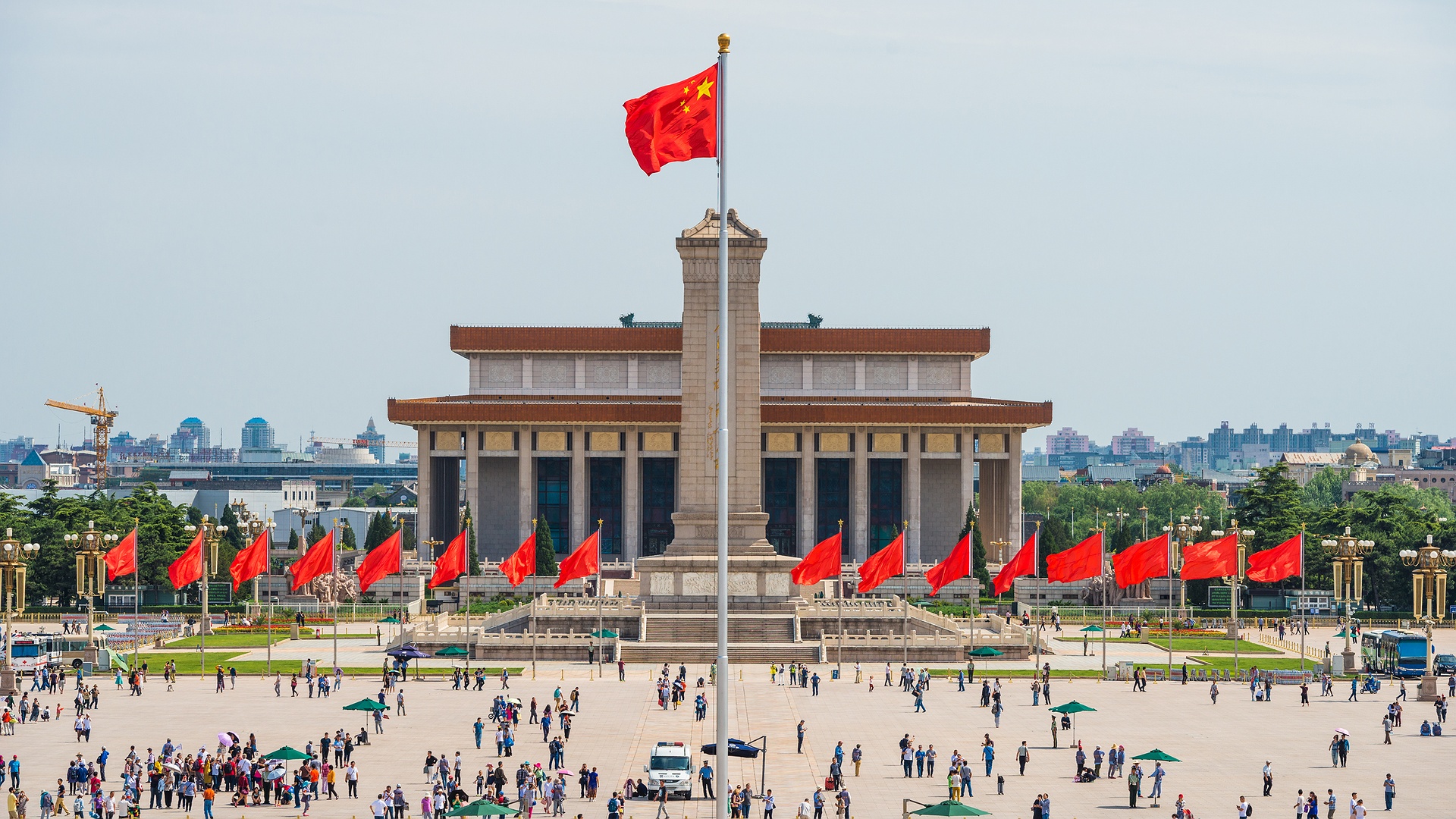 Tiananmen Square in Beijing, China