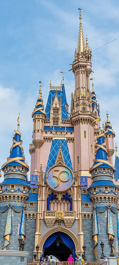 Cinderella castle in Florida