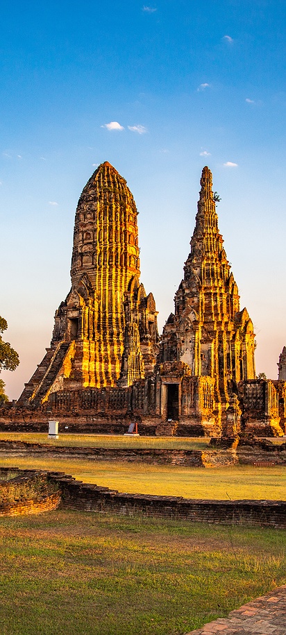 Wat Chaiwatthanaram, Buddhist temple in Ayutthaya, Thailand