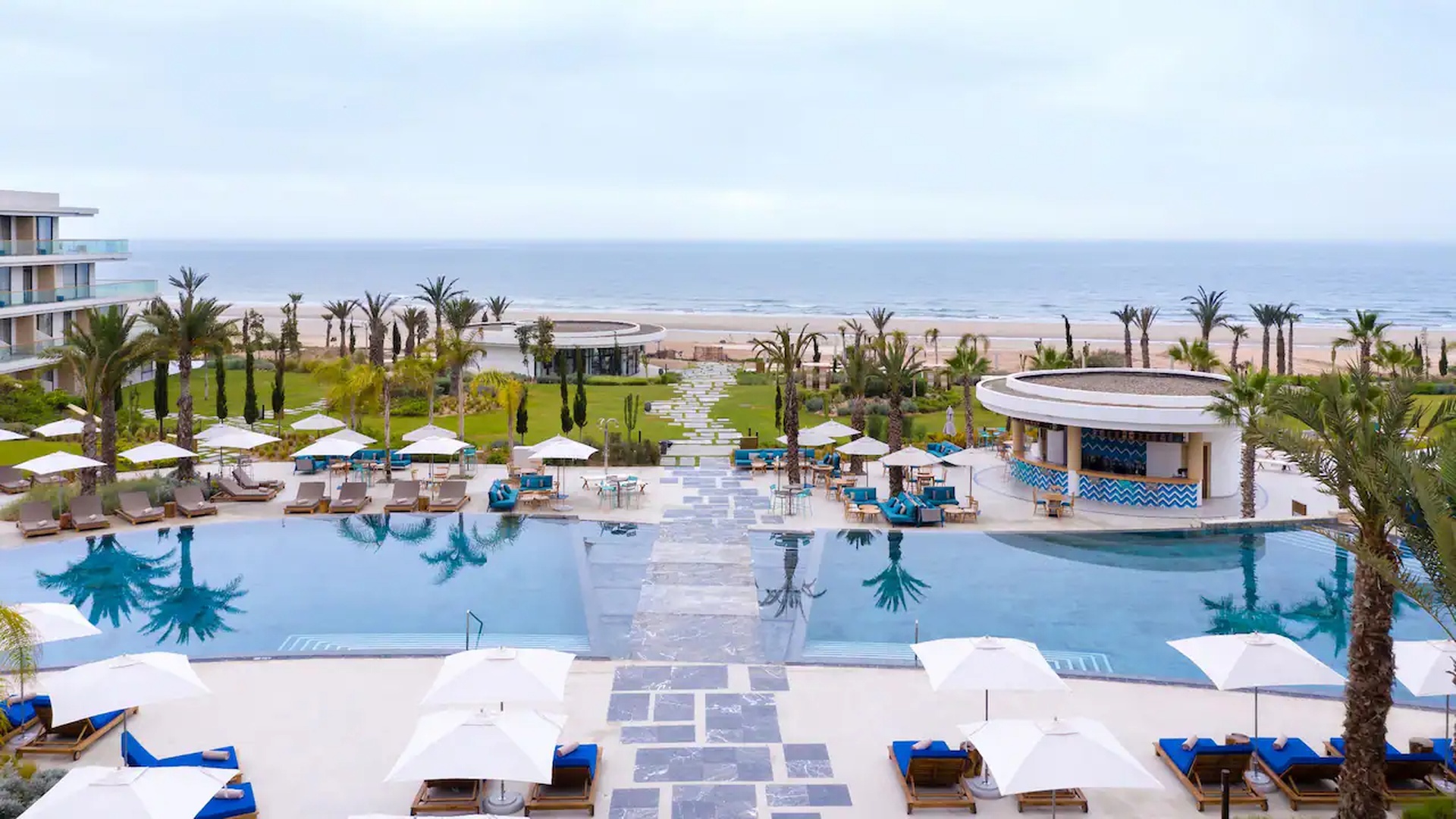the luxurious Hyatt Regency Taghazout resort located in Taghazout, Morocco