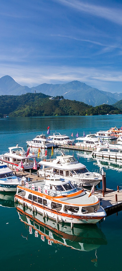 Sun Moon Lake in Taiwan