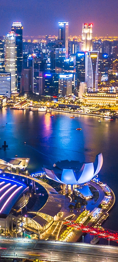 Marina Bay in Singapore