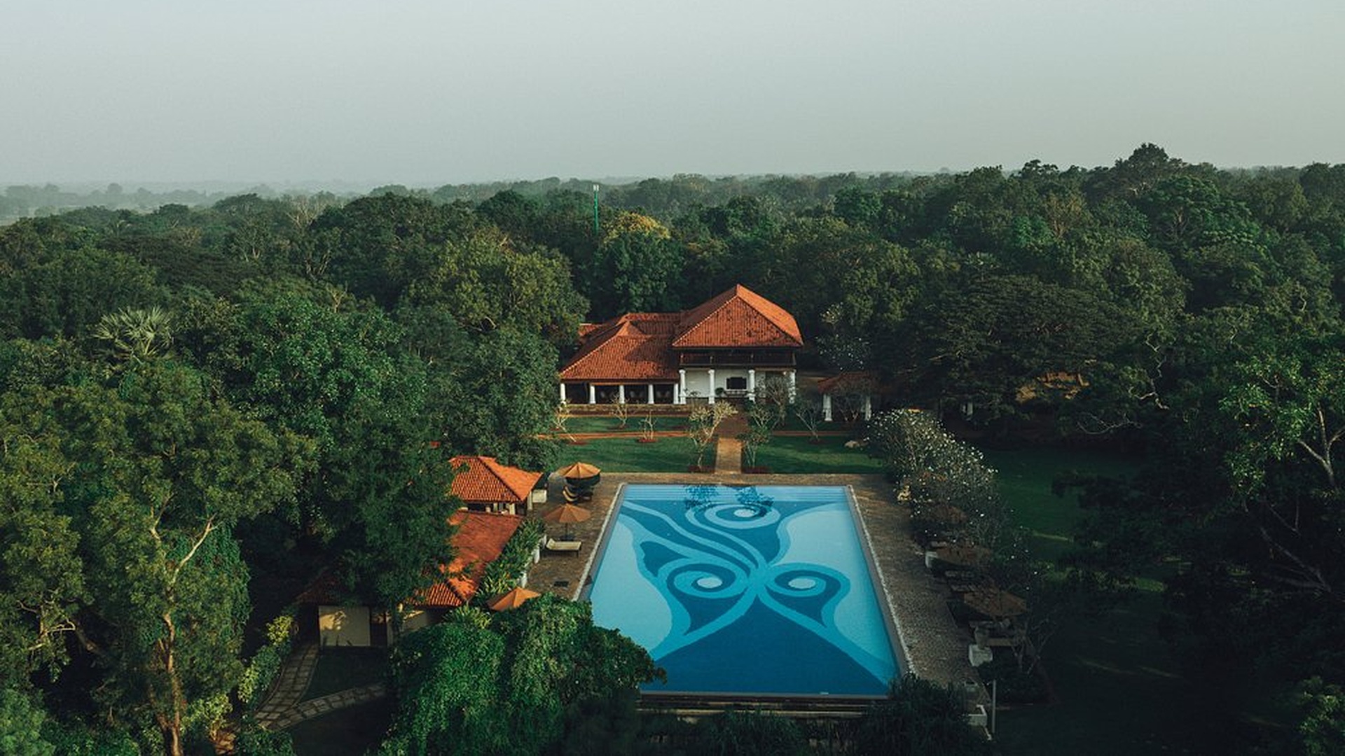 Uga Ulagalla, a luxury eco-resort located in Thirappane, Sri Lanka