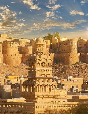 Mehrangarh Fort in Rajasthan, India