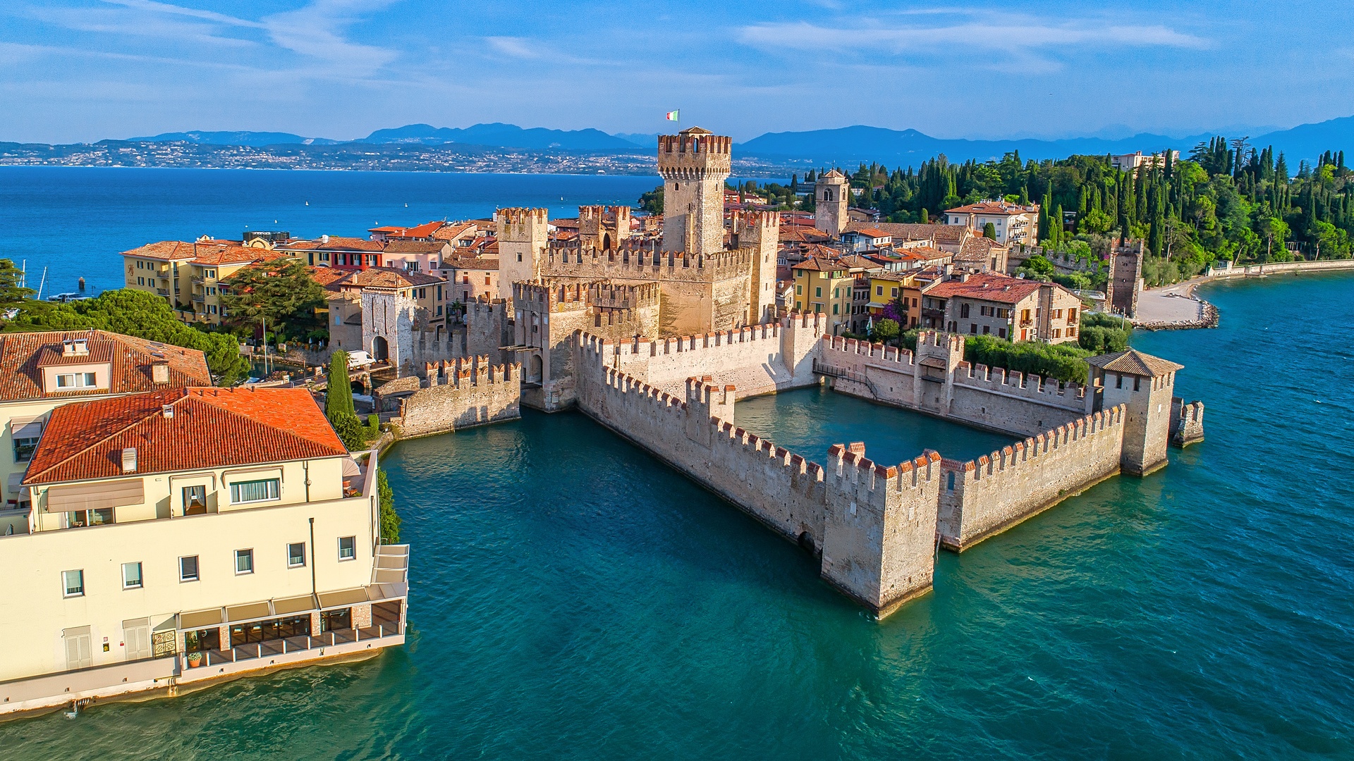 Scaligero Castle in Italy