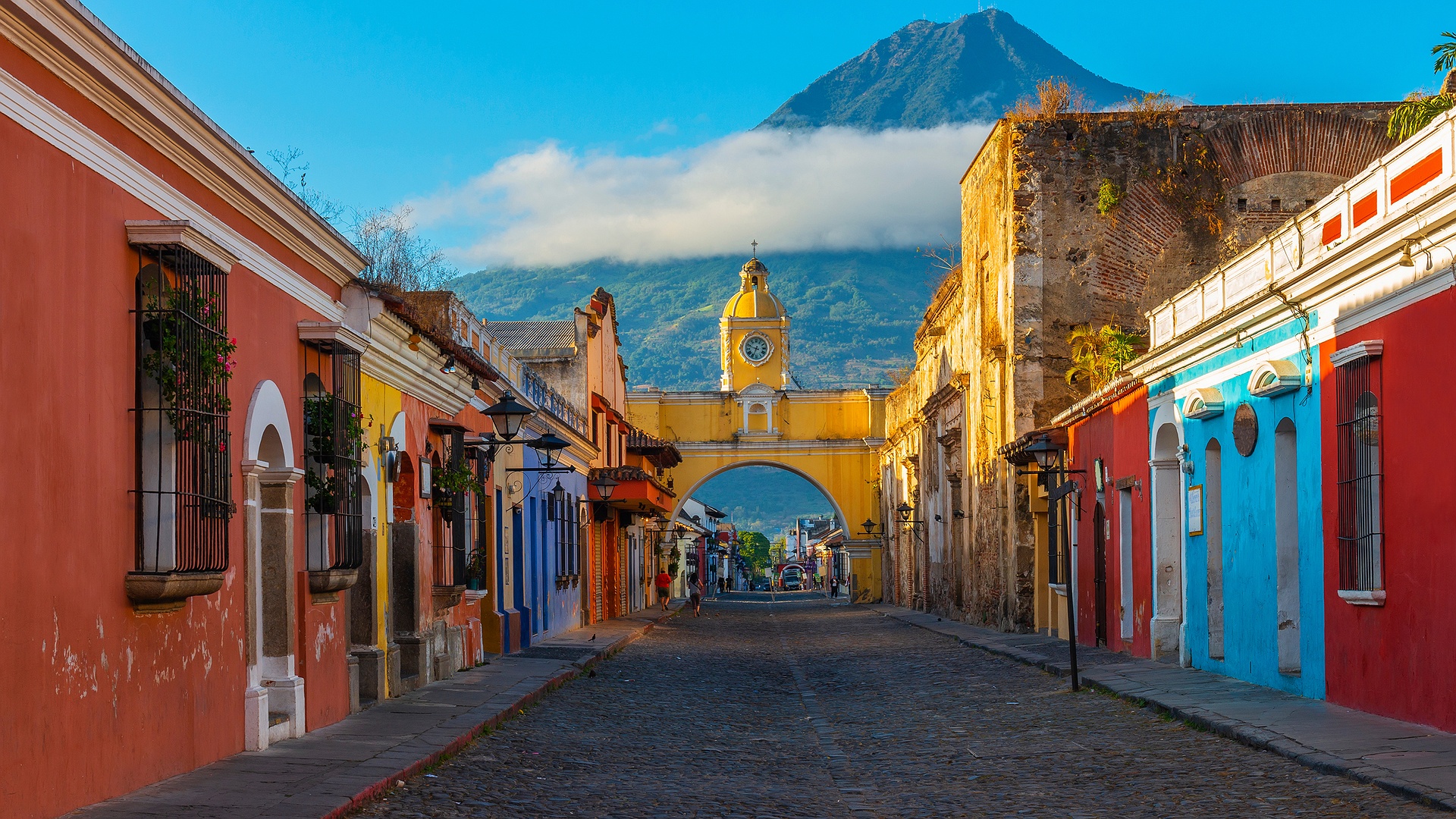 Santa Catalina Street in Antigua Guatemala
