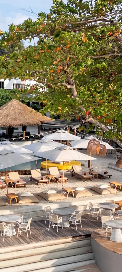 the SAii Beach Club located at SAii Koh Samui Villas in Surat Thani