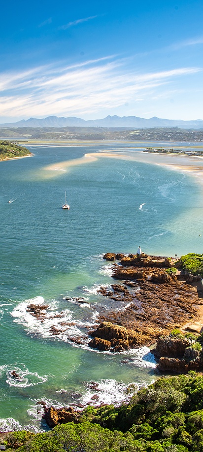 Knysna Heads in South Africa's Garden Route