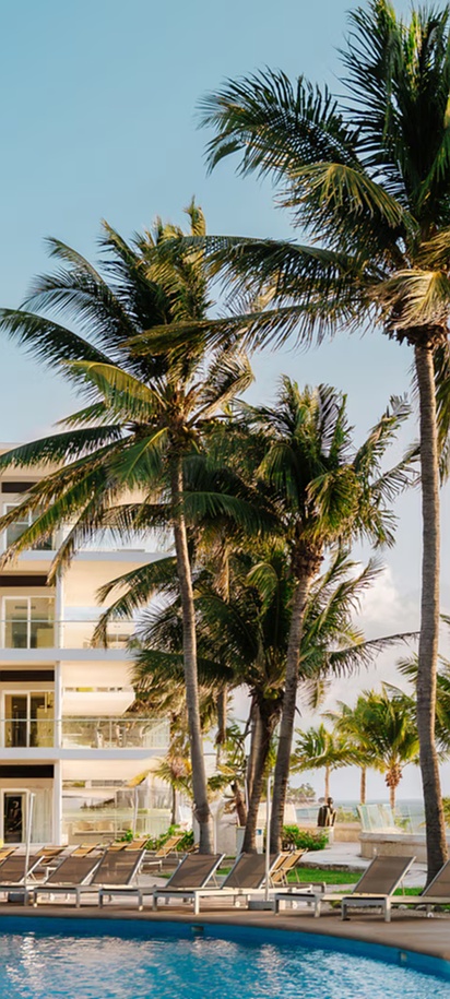 the Iberostar Selection Riviera Cancun, a luxury all-inclusive resort located near Puerto Morelos in Mexico