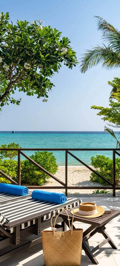 a relaxing holiday moment at the SAii Phi Phi Island Village resort in Thailand