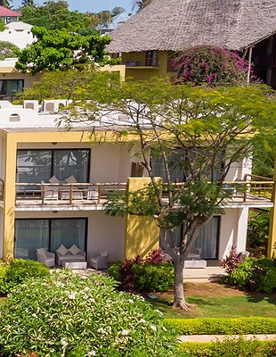 Aerial view at GOLD Zanzibar beach house and spa