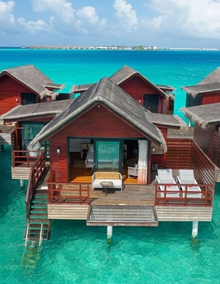Grand Park Kodhipparu Maldives exterior aerial view