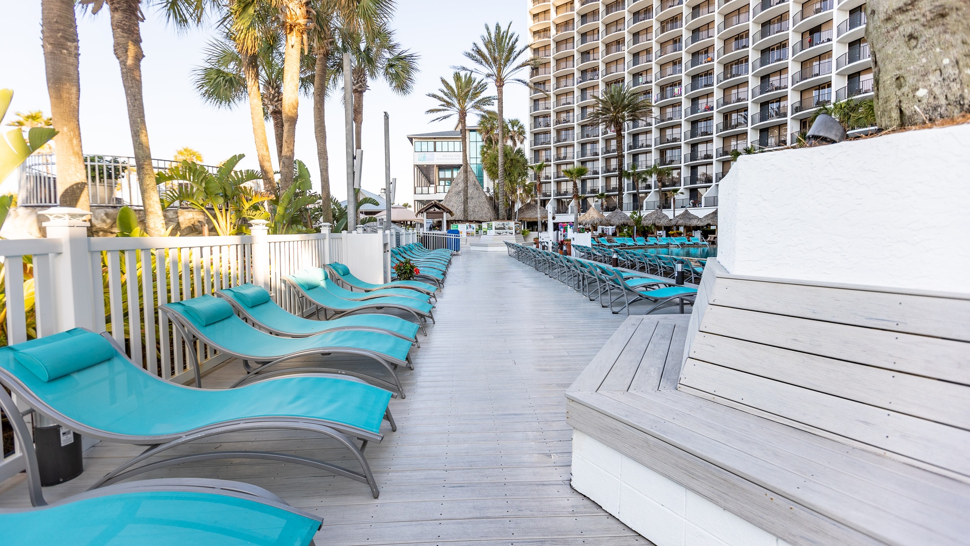 pool area of the Town and Country Resort