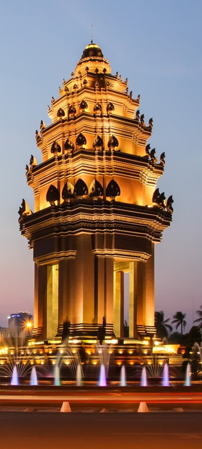 Independence Monument in Cambodia