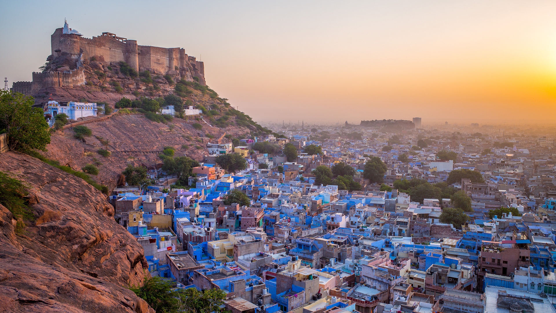 Mehrangarh fort of Jodhpur, Rajasthan, India
