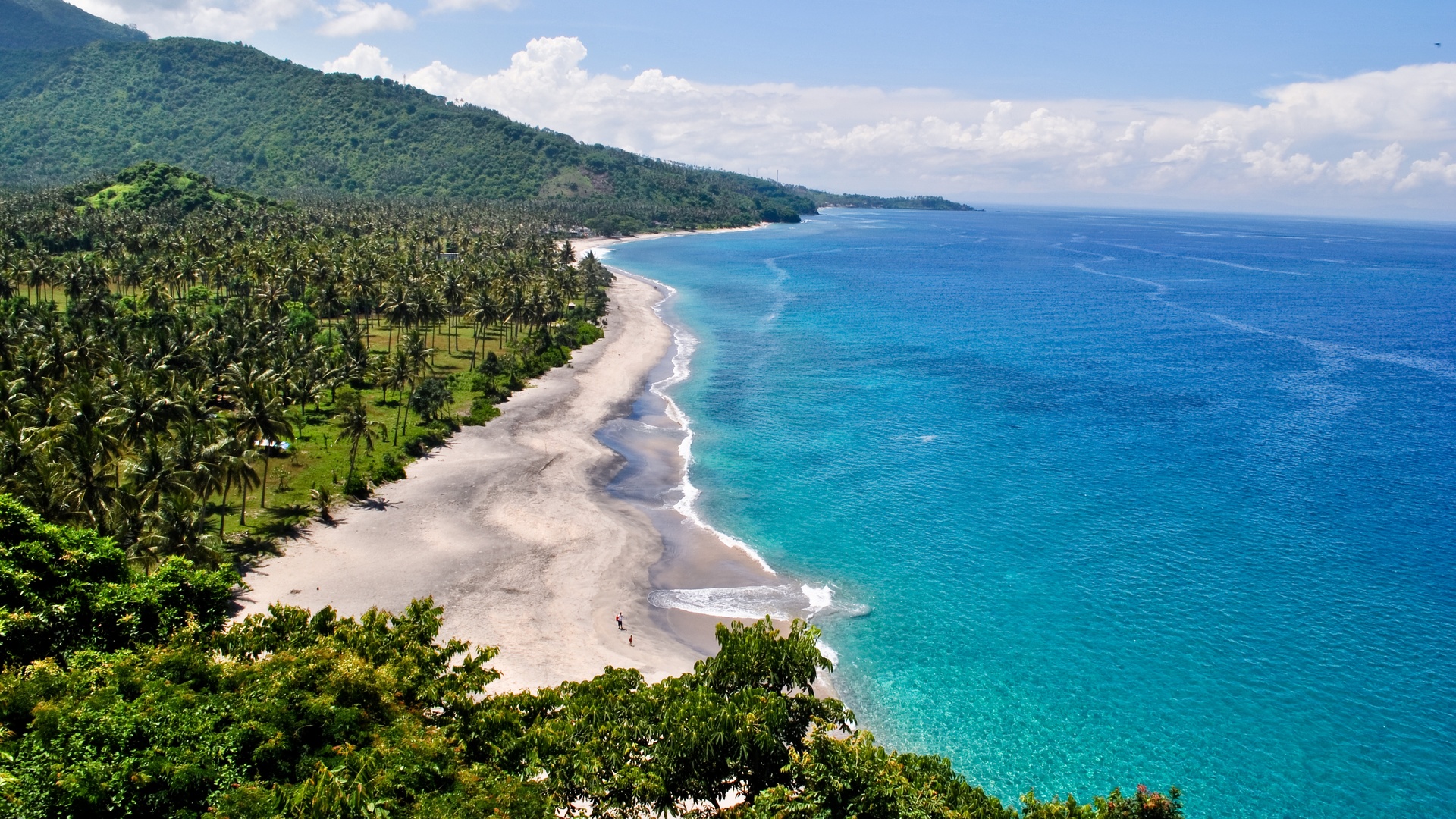 Senggigi Beach in Lombok, Indonesia