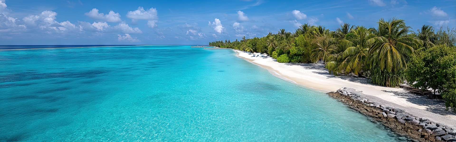 Maldives beaches scenic view