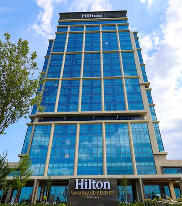 Hilton Samarkand Regency exterior view