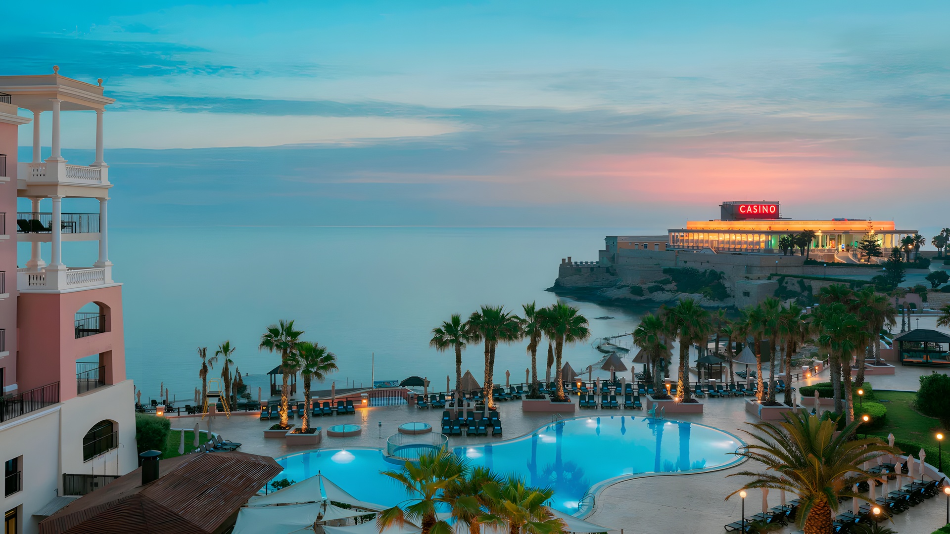  The Westin Dragonara Resort view with pool