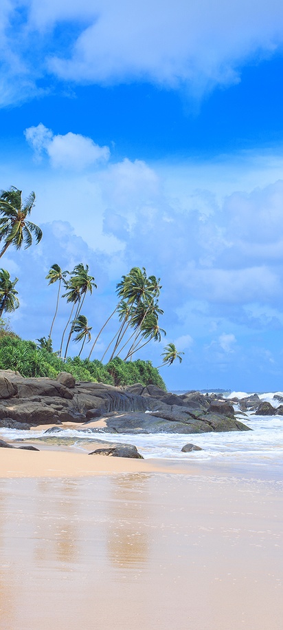 Bentota Beach in Sri Lanka