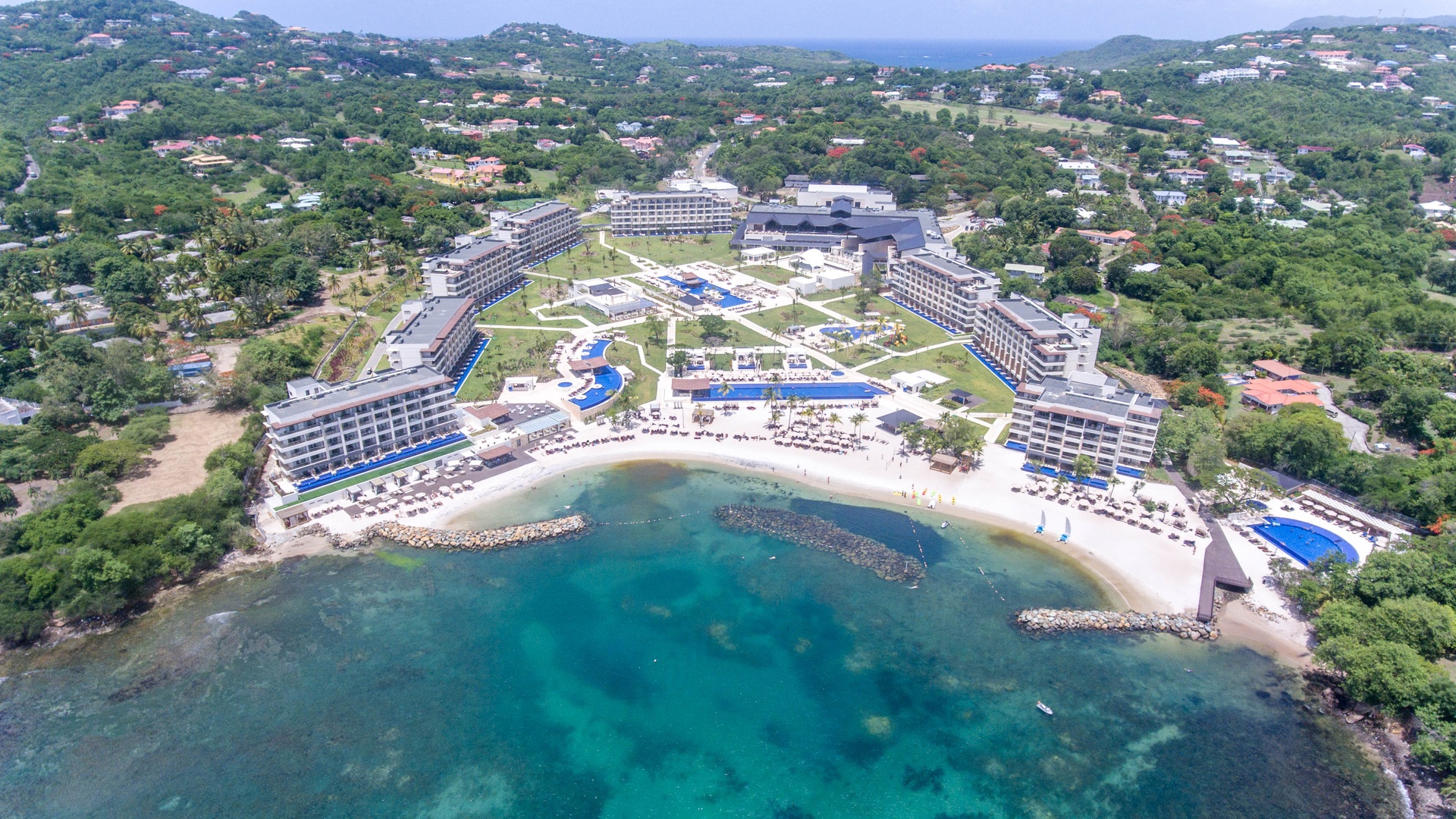 Royalton Saint Lucia aerial view
