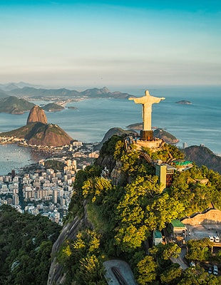Ipanema Beach in Rio de Janeiro, Brazil