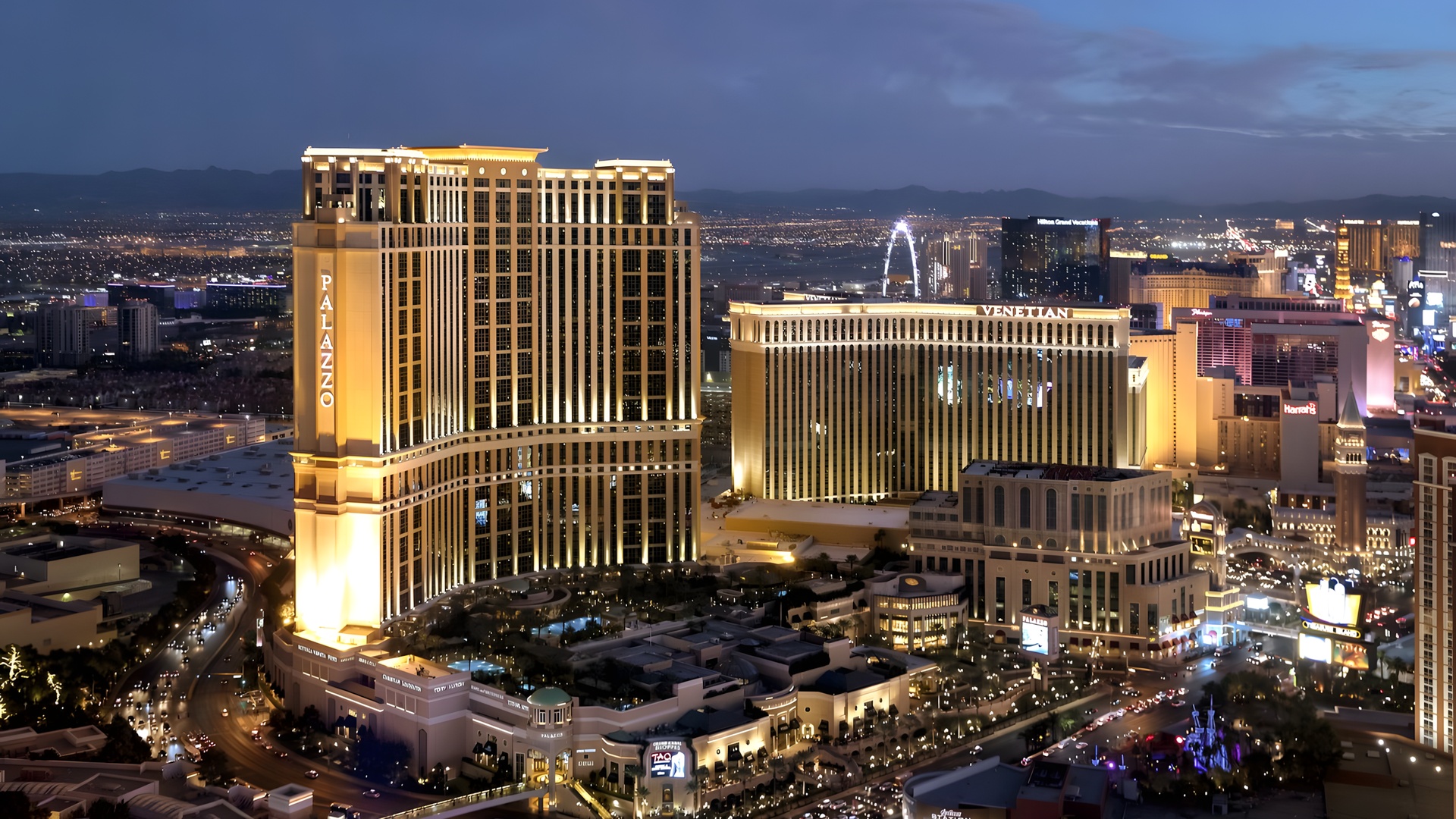 exterior of The Venetian Resort in Las Vegas, Nevada