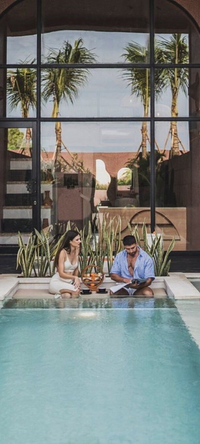 Seascape Luxury Resort & Spa Sanur indoor pool view