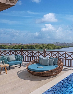Anantara Mina Al Arab Ras Al Khaimah resrt top view