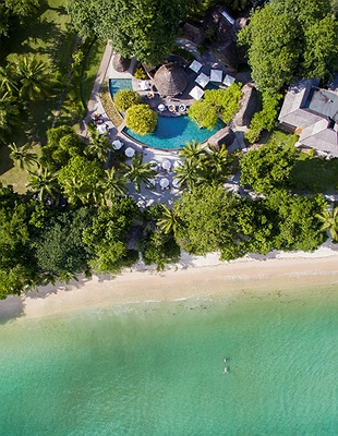 Constance Ephelia Resort aerial view