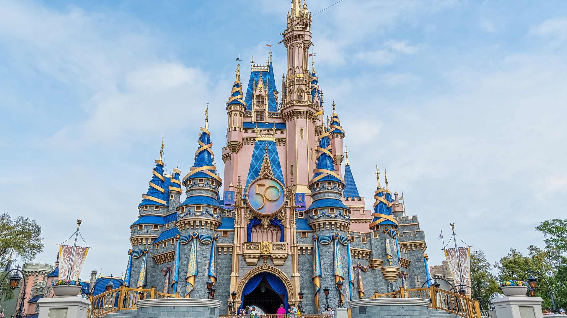 Cinderella castle in Florida
