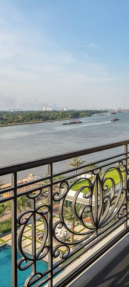 balcony suite at the Mia Saigon Luxury Boutique Hotel