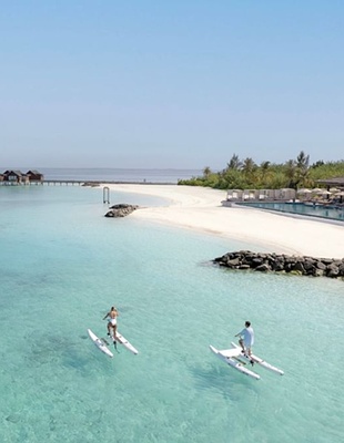 Grand Park Kodhipparu Maldives exterior aerial view