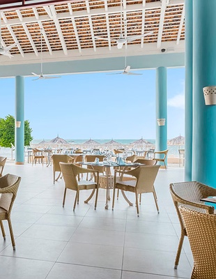 the Iberostar Waves Rose Hall Beach resort in Montego Bay, Jamaica
