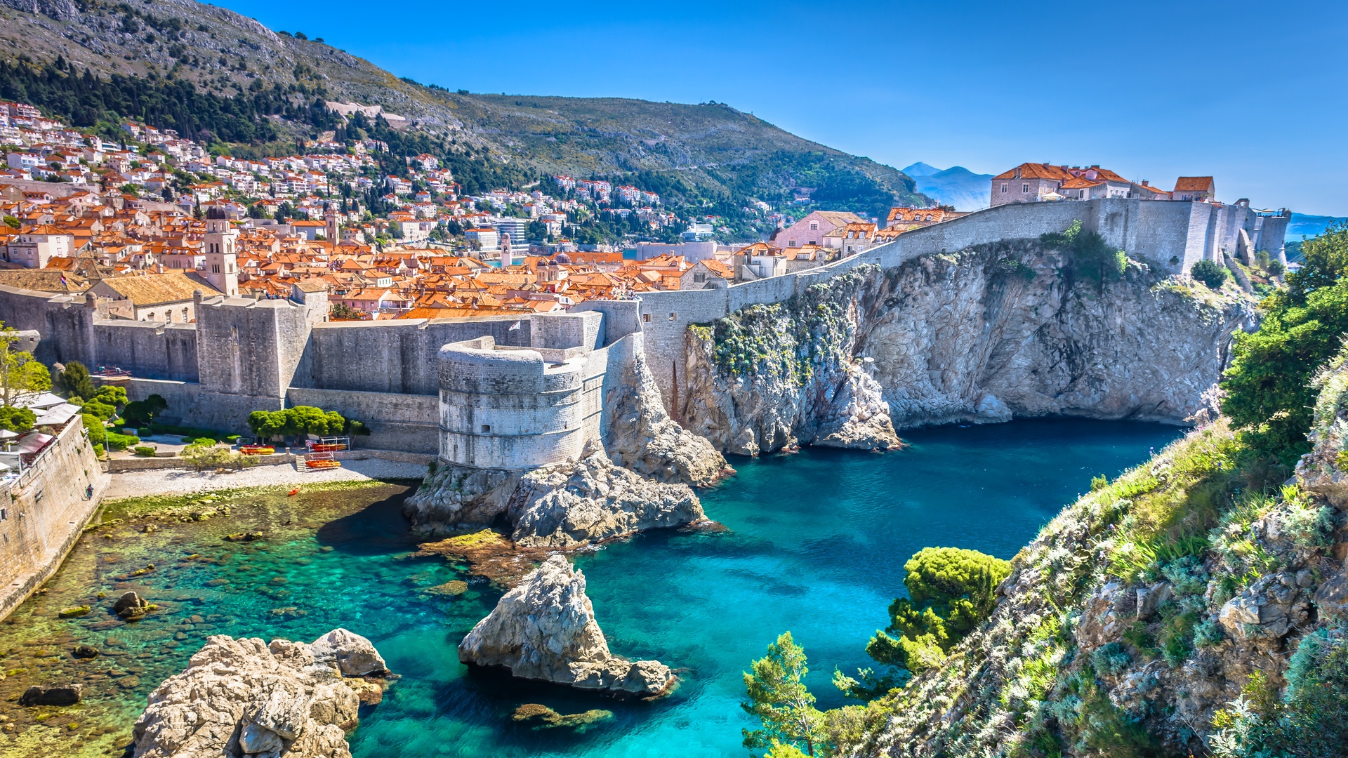 Iconic Old Town of Dubrovnik, Croatia