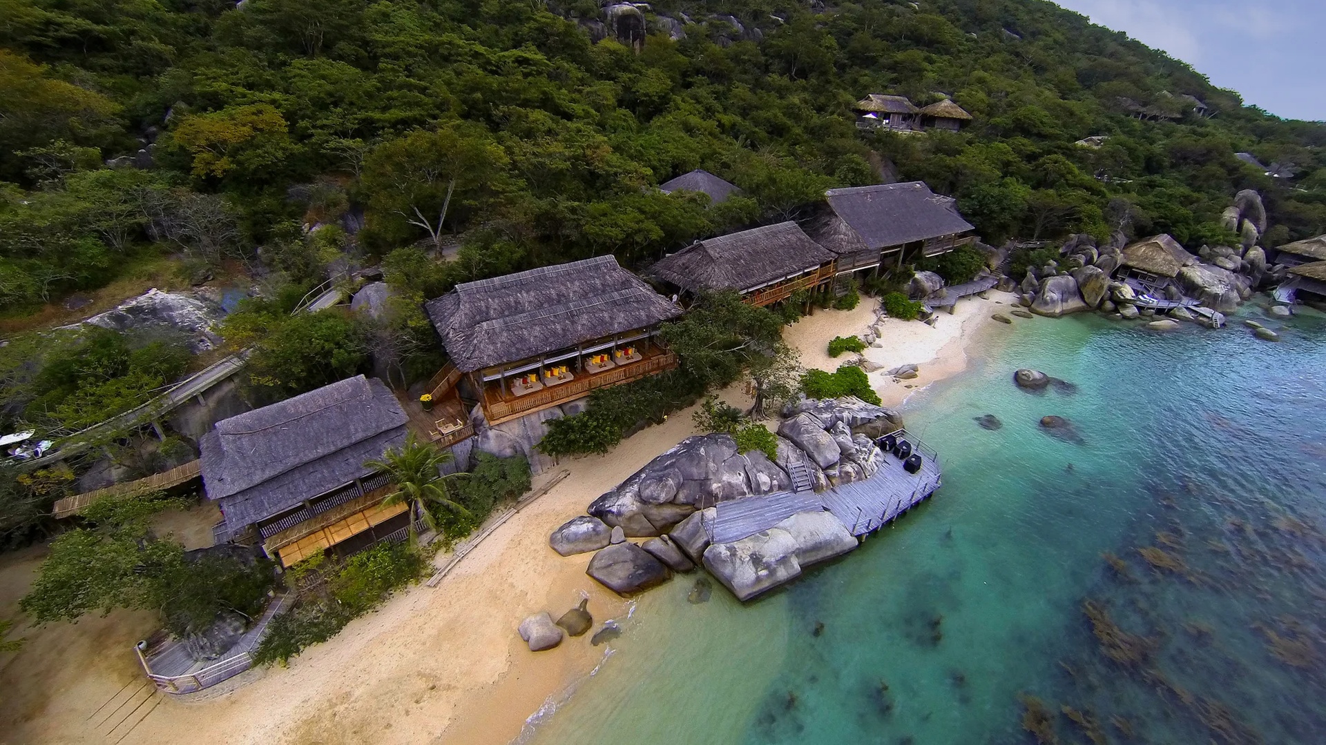 Six Senses Ninh Van Bay resort in Vietnam,