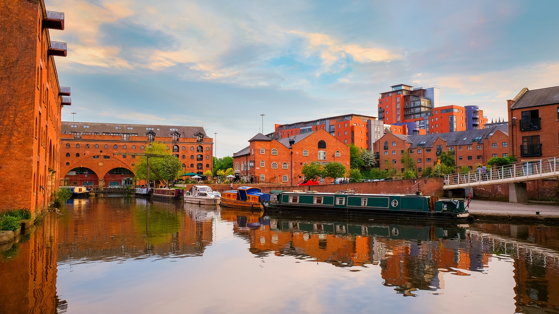 Castlefield in Manchester, UK