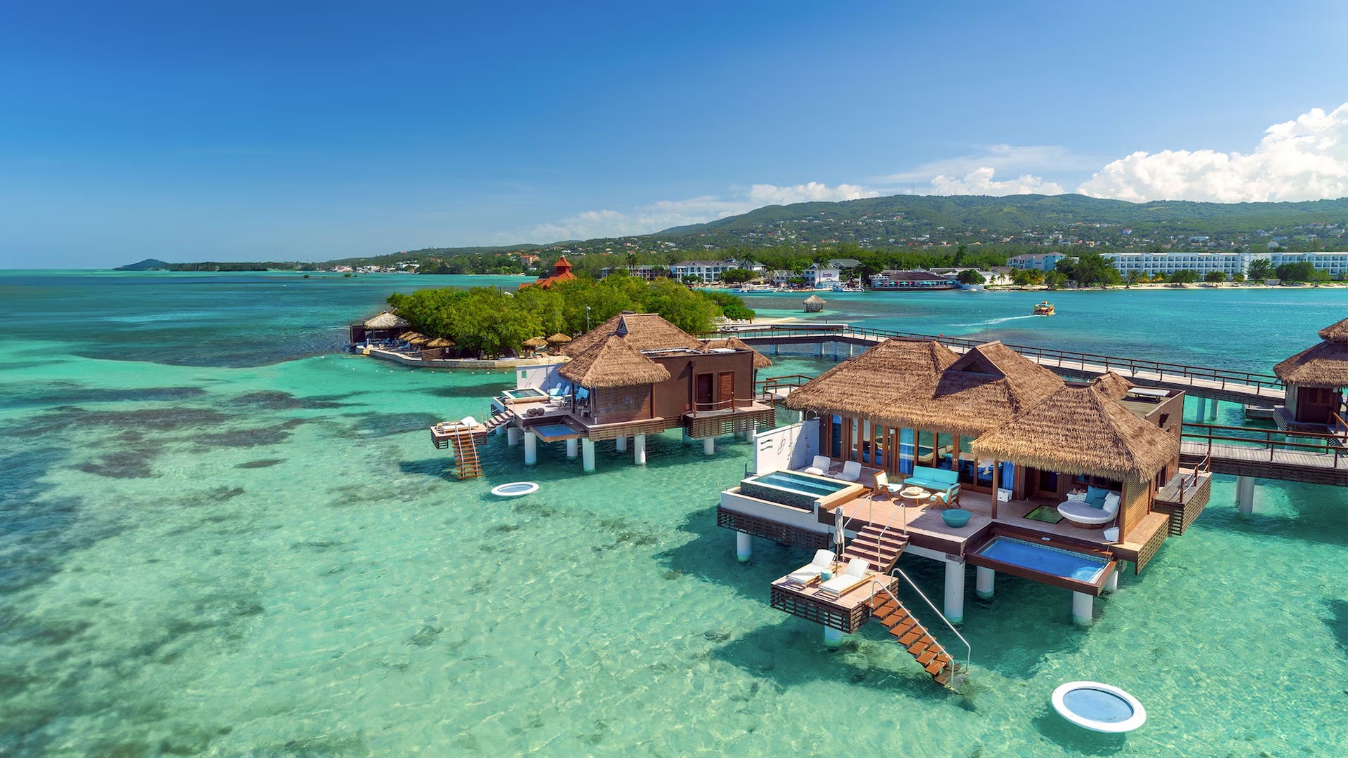 Overwater Bungalows Sandals Royal Caribbean Resort