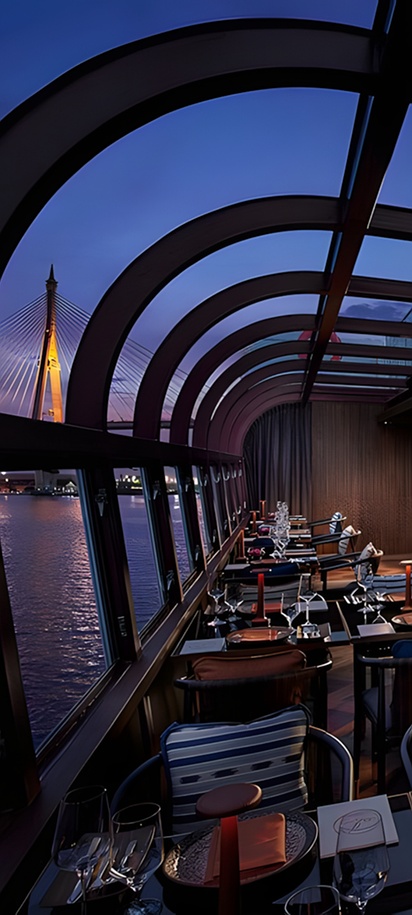 the Saffron Cruise by Banyan Tree Bangkok
