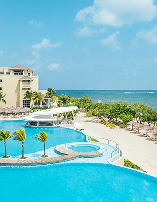 the Iberostar Waves Rose Hall Beach resort in Montego Bay, Jamaica
