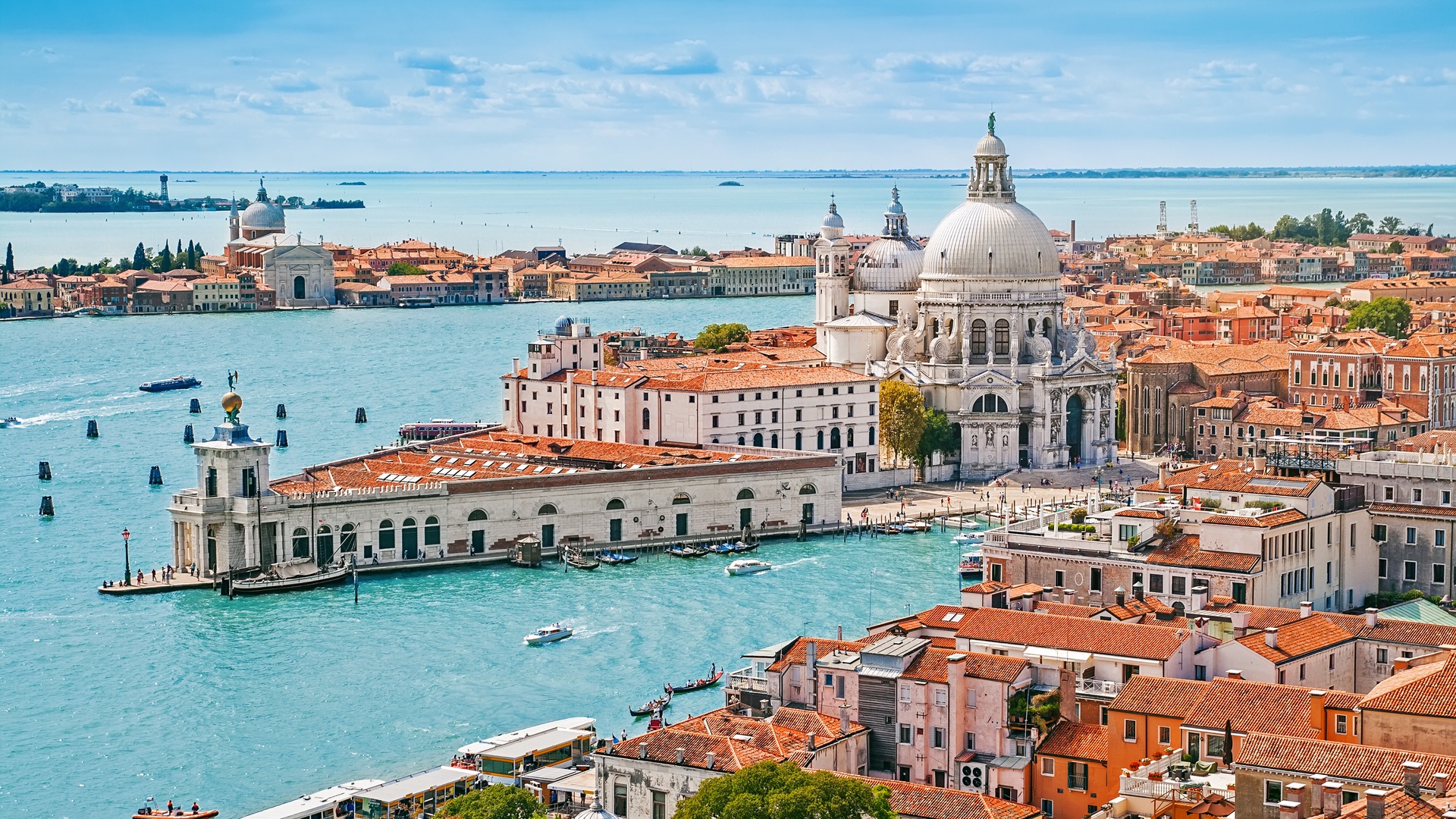 panoramic view of Venice, Italy